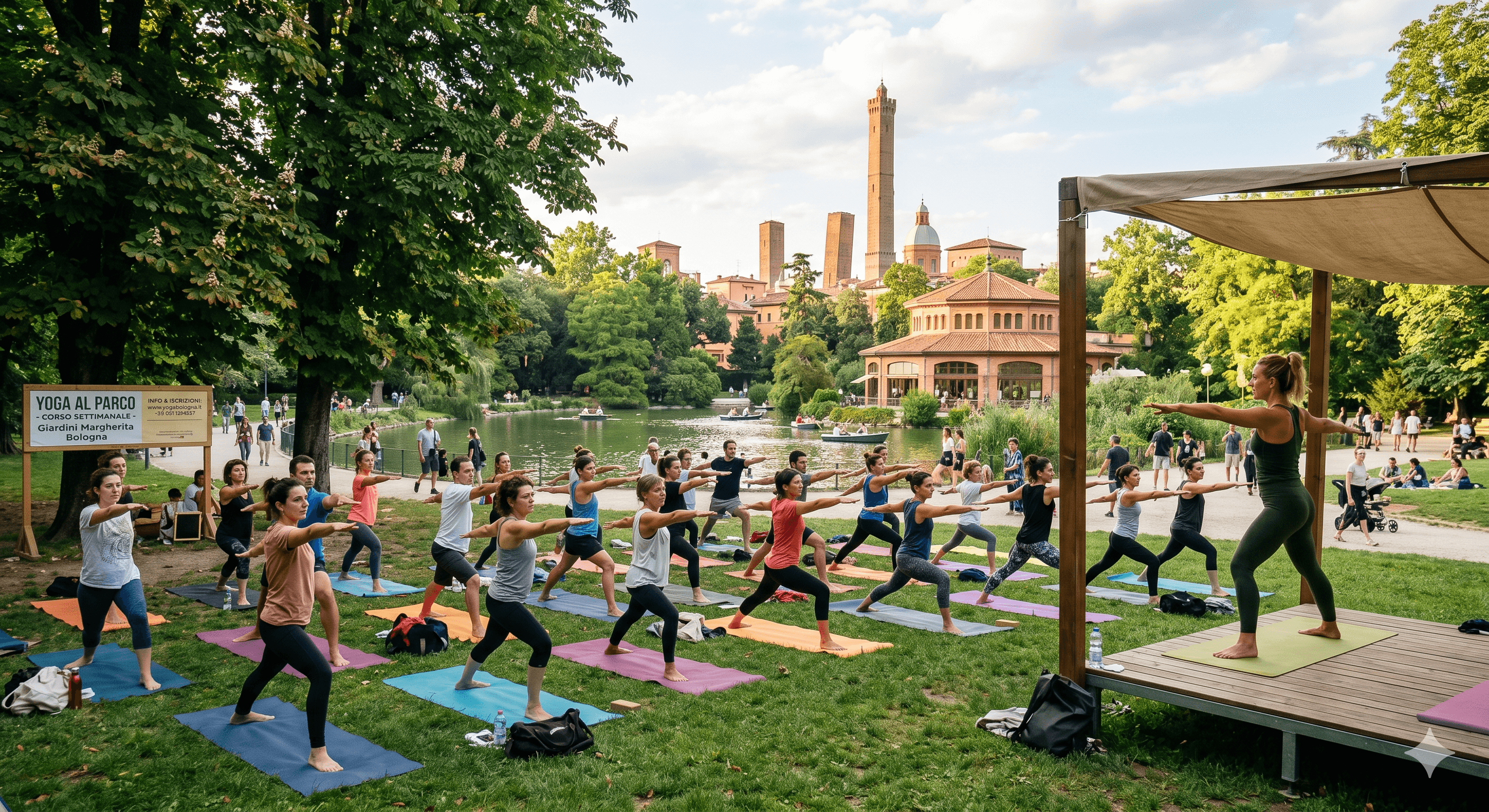 Yoga in Giardini Margherita